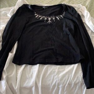 Black long sleeve t shirt